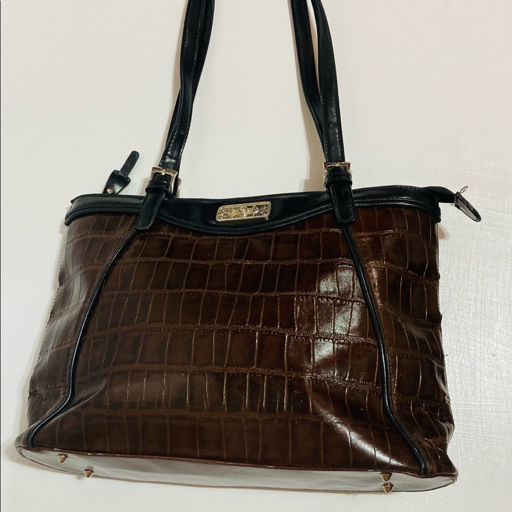 Coldwater Creek  tote handbag “Faux ALLIGATOR”